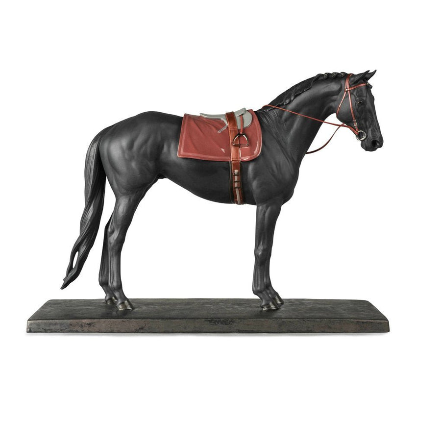 010 - 09469 - LLADRO® Figur Tiere 'Englische Vollblut - Pferdeskulptur - 44x56cm' 01009469