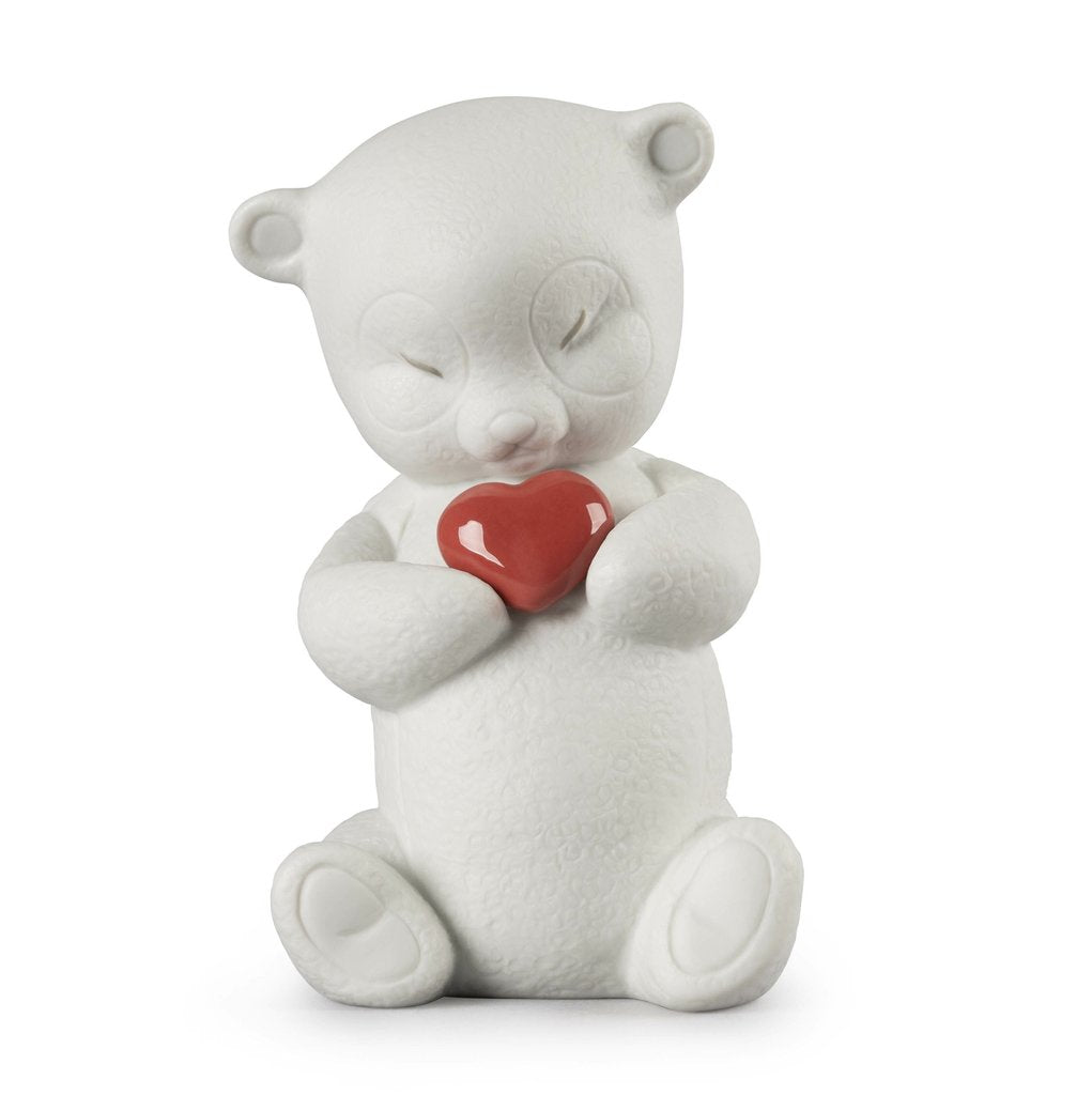 010 - 09443 - LLADRO® Figur Tiere 'Roby - Corage - Bär - 11cm' 01009443
