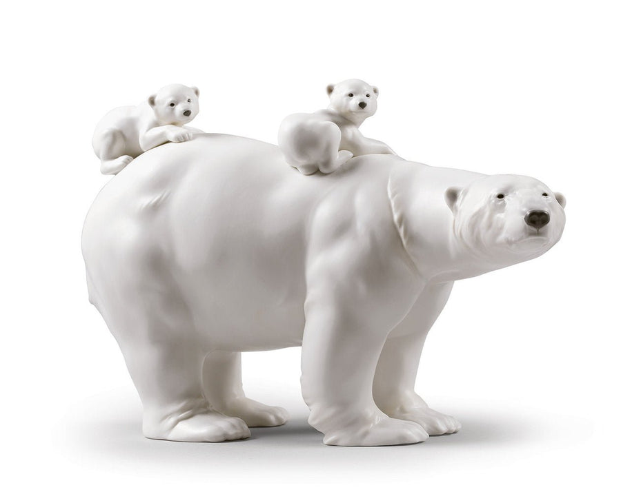010 - 09290 - LLADRO® Figuren 'Mama - Bär mit Bärenbabys' 01009290 01009290
