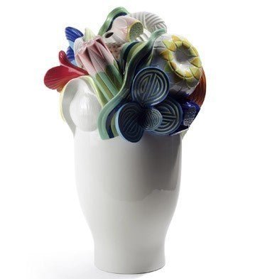 010 - 07916 - LLADRO® »Naturofantastic Figur »Grosse Vase (Mehrfarbig)« 01007916