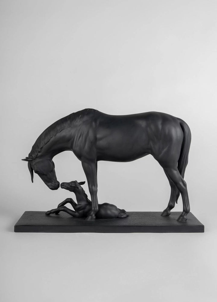 010 - 12560 - LLADRO® - 'Stute und Fohlen - 27 x 39 x 16 cm' 01012560