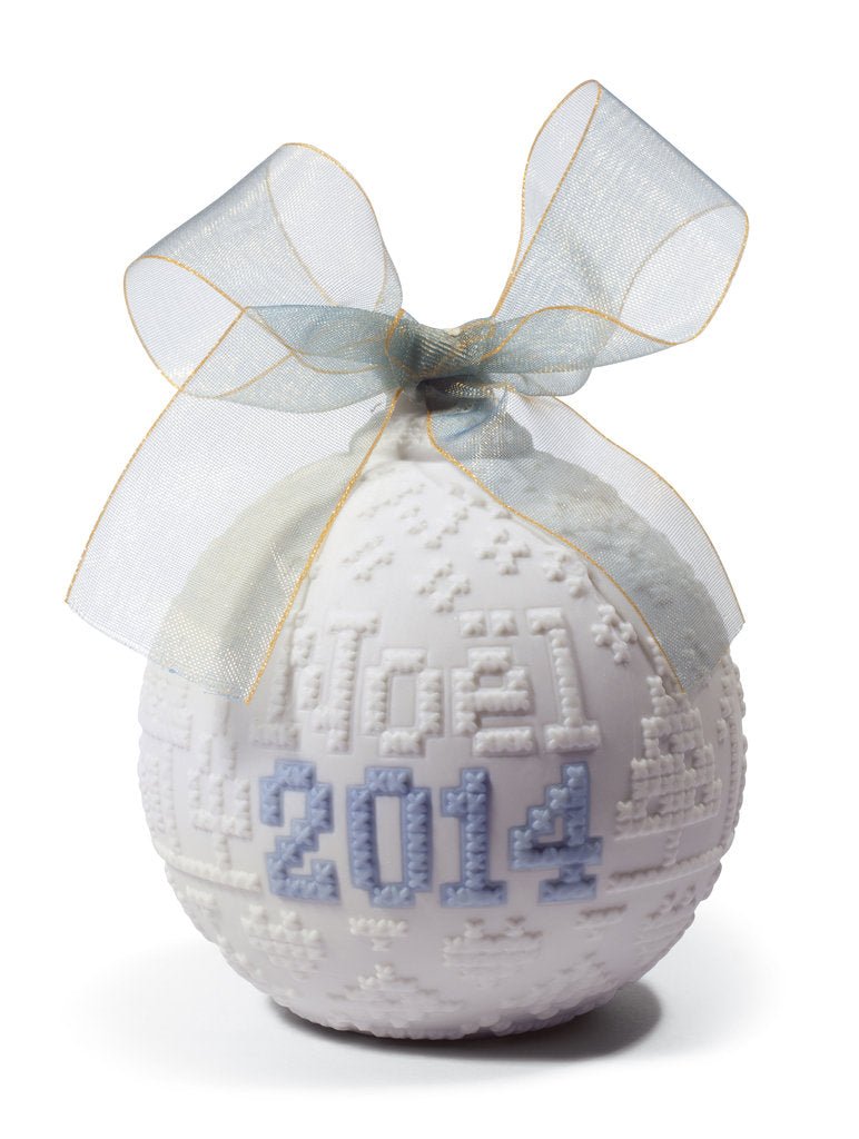 LLADRO® Weihnachten »Weihnachtskugel 2014 - limitiert auf das Jahr« 10 cm 01018389-010-18389