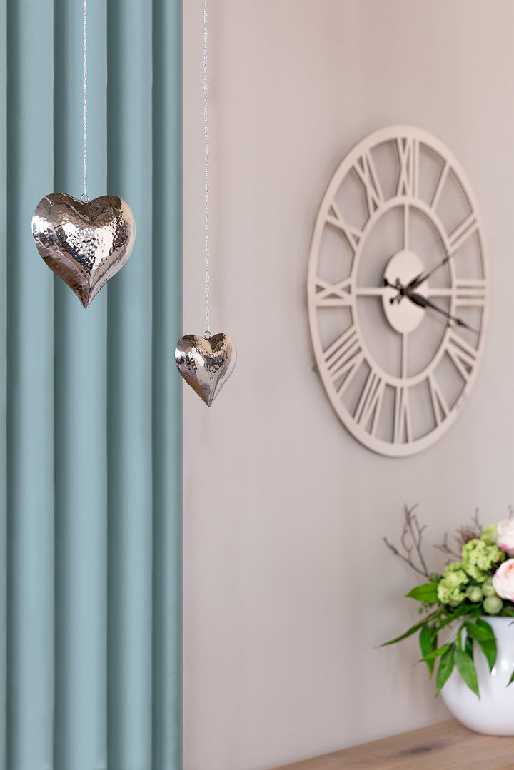 FINK - 151082 - LOVA - Deko Herz gehämmert - Edelstahl 10cm, Ornament, Fink