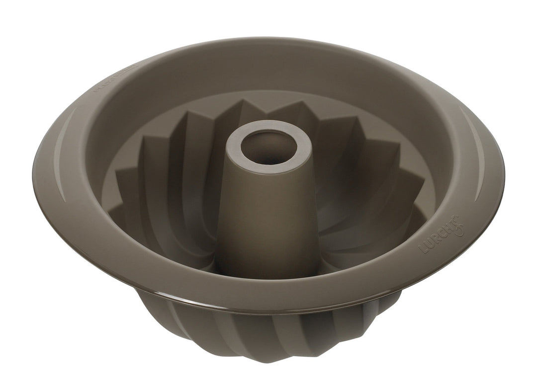 L00085002 - LURCH FlexiForm Gugelhupf 22cm Premium - Platin - Silikon braun