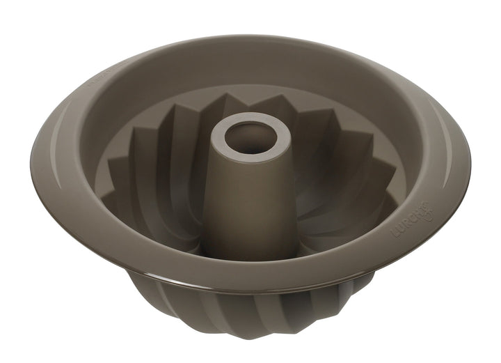 L00085002 - LURCH FlexiForm Gugelhupf 22cm Premium - Platin - Silikon braun