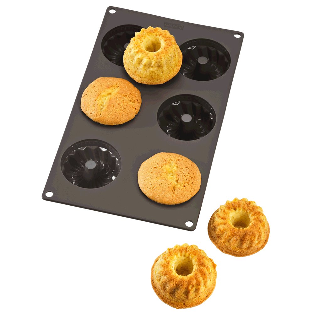 L00085029 - Lurch - Flexiform 'Gugelhupf Mini 6fach braun'