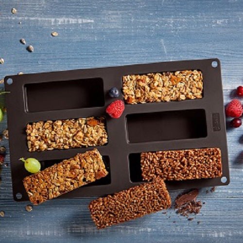 LUR - 00085083 - Lurch Flexiform Müsliriegel 30x17,5cm 6fach braun