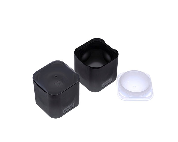 L00240730 - LURCH ICE FORMER Ball Ø6cm 2erSet schwarz Eiswürfelform mit Deckel