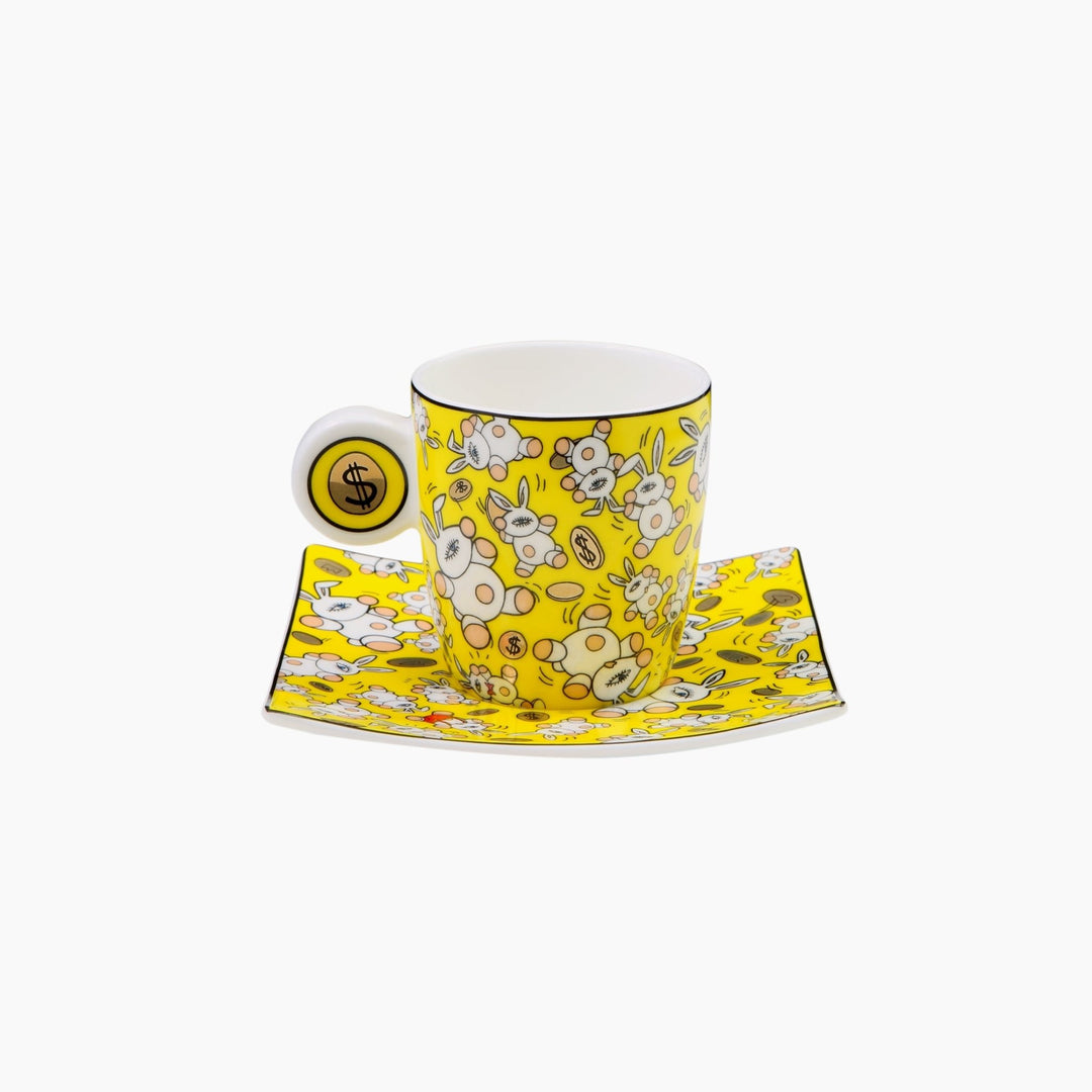 67180041 - Mauro Bergonzoli - Magic Bunny Gold, Goebel, Espressotasse, 2024