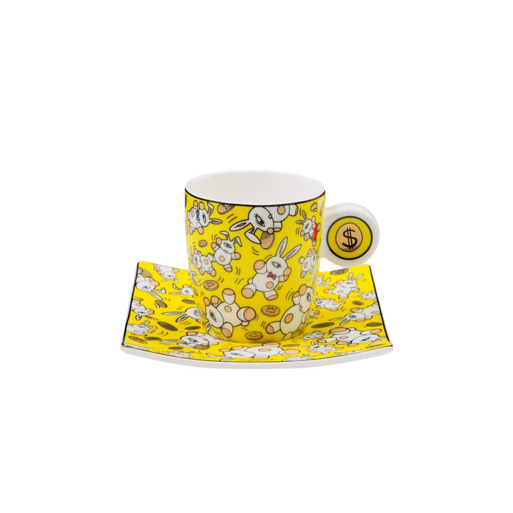 67180041 - Mauro Bergonzoli - Magic Bunny Gold, Goebel, Espressotasse, 2024