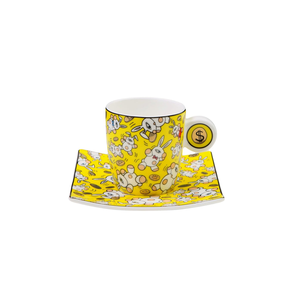 67180041 - Mauro Bergonzoli - Magic Bunny Gold, Goebel, Espressotasse, 2024