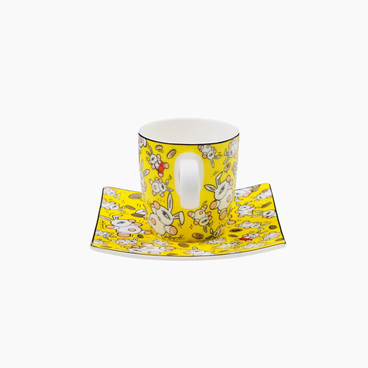 67180041 - Mauro Bergonzoli - Magic Bunny Gold, Goebel, Espressotasse, 2024