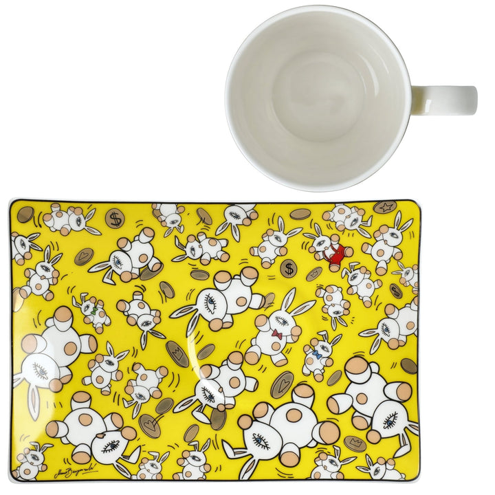 67180021 - Mauro Bergonzoli - Magic Bunny Gold, Goebel, Künstlertasse, 2024