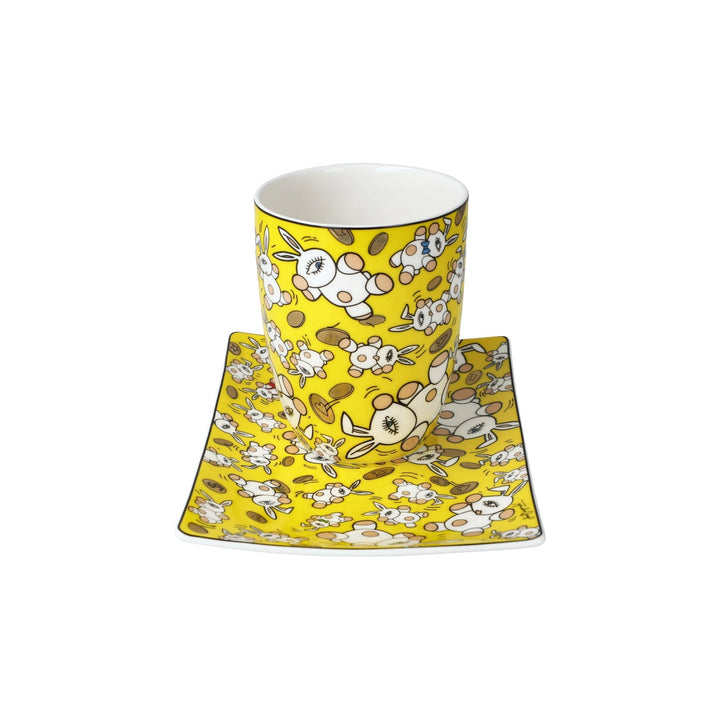 67180021 - Mauro Bergonzoli - Magic Bunny Gold, Goebel, Künstlertasse, 2024