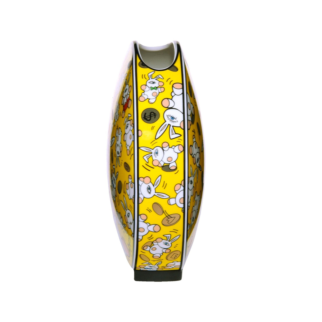67180091 - Mauro Bergonzoli - Magic Bunny Gold, Goebel, Vase, 2024
