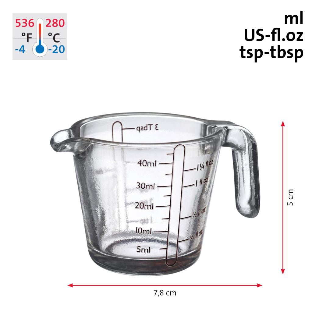 WST - 30552211 - Messgläser "Shorty", Westmark, 40ml