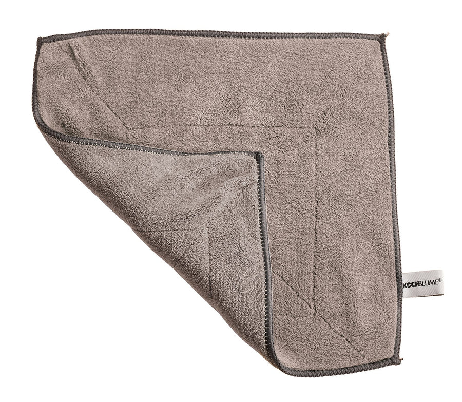 KOBL - 20101.12 - Microfasertuch - 30 x 30 cm, KochBlume, taupe
