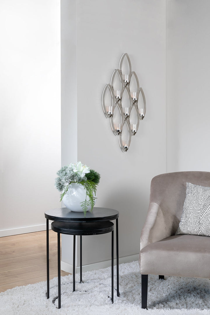 FINK - 115279 - MOON - Glas Vase, Opalglas weiss 25cm, Fink