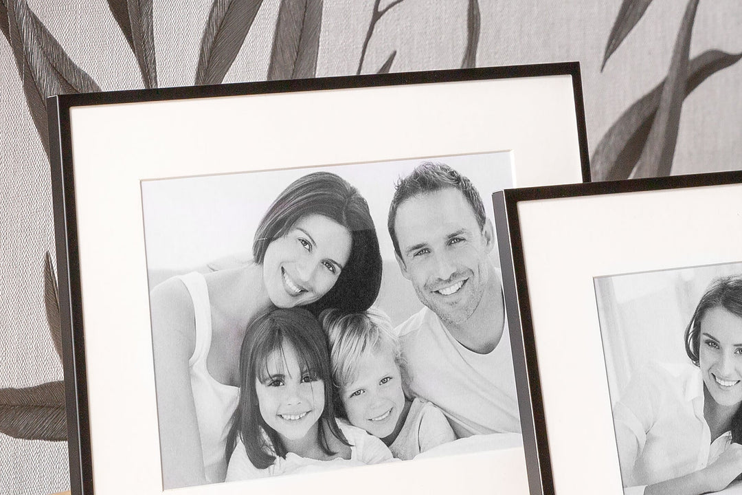 FINK - 153002 - NIGRA - Bilderrahmen innen 13x18 cm, Aluminium schwarz, Fink