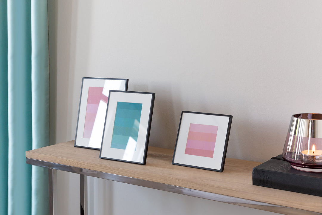 FINK - 153002 - NIGRA - Bilderrahmen innen 13x18 cm, Aluminium schwarz, Fink