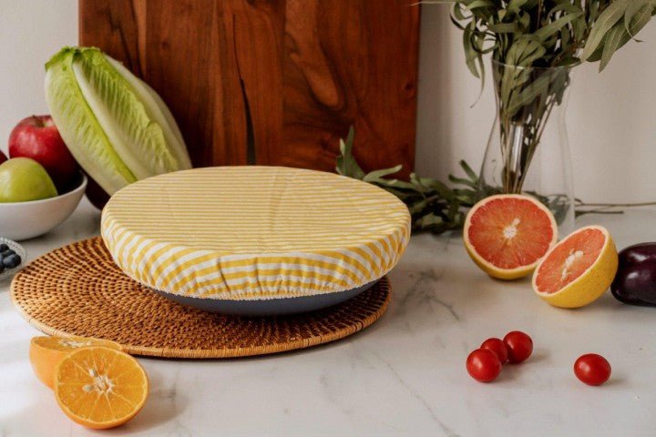 NUTLD11 - NUTS 'Textil Schüsselabdeckung"Streifen" Größe XL'