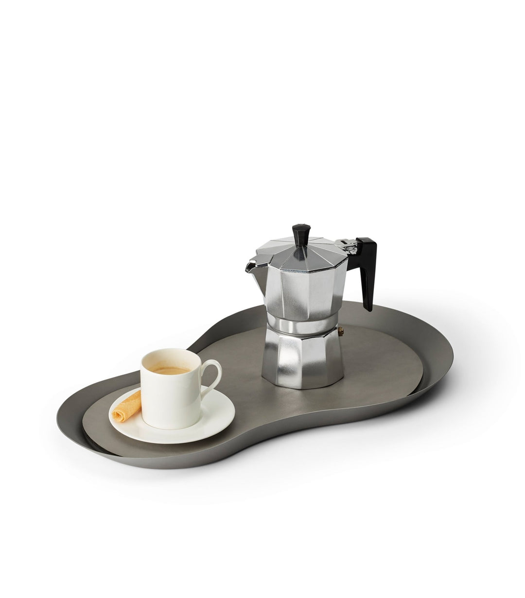 PHI - 105040 - PHILIPPI 'Anacapri Tablett Edelstahl, mattiert mit PU Auflage abnehmbar'