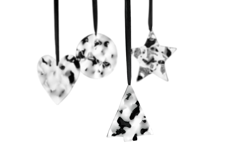 PHI - 105017 - Philippi 'Aqua Weihnachtsanhänger Baum, Silber'