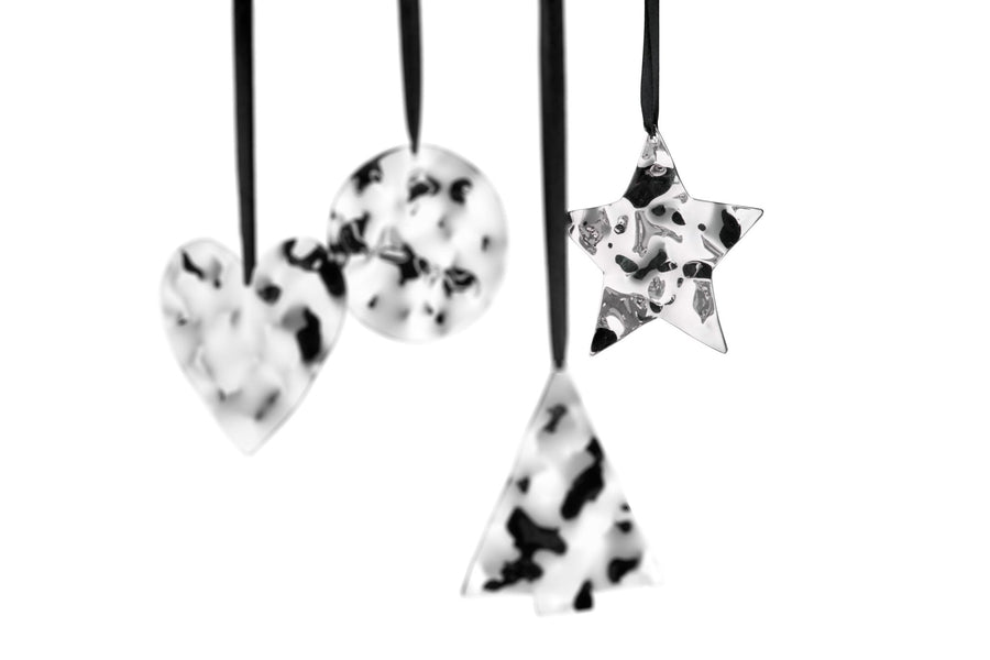 PHI - 105018 - Philippi 'Aqua Weihnachtsanhänger Stern, Silber'