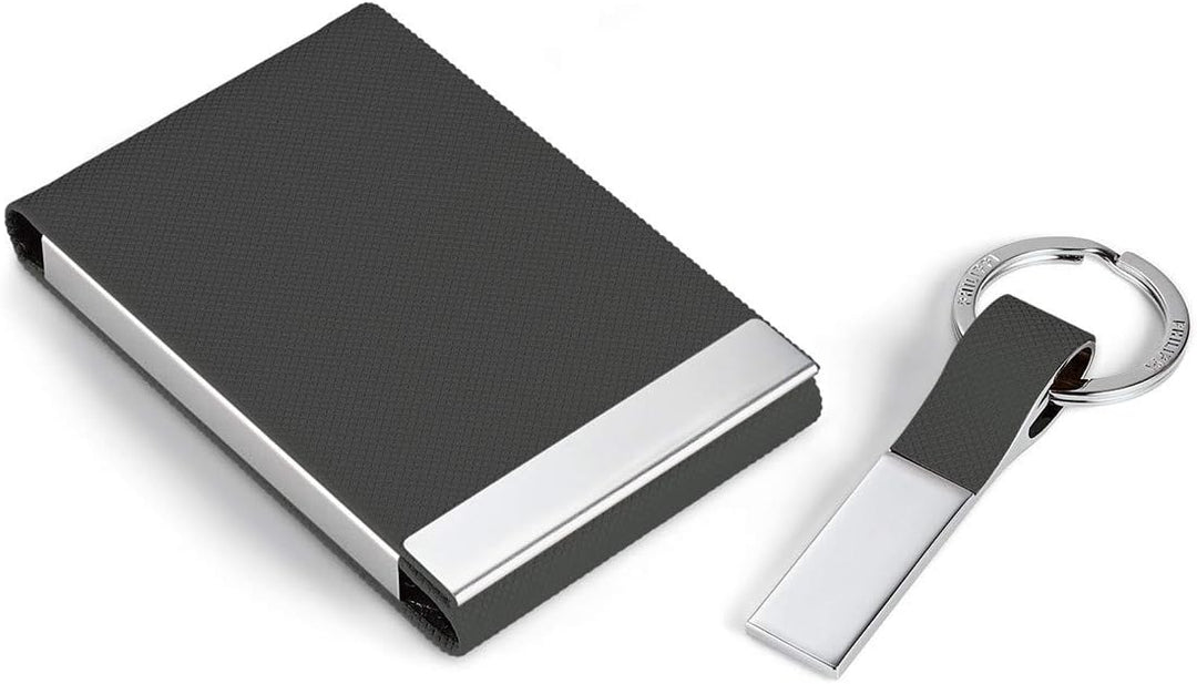 P263005 - PHILIPPI 'Todd Geschenkset 2 tlg anthrazit'