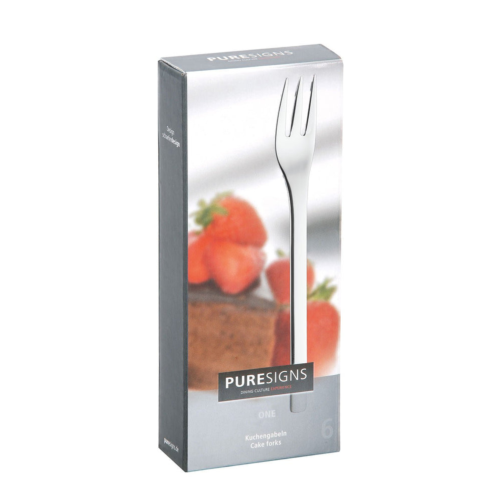 PUR - 3020614 - Puresigns 'Edelstahl Kuchengabeln, poliert'