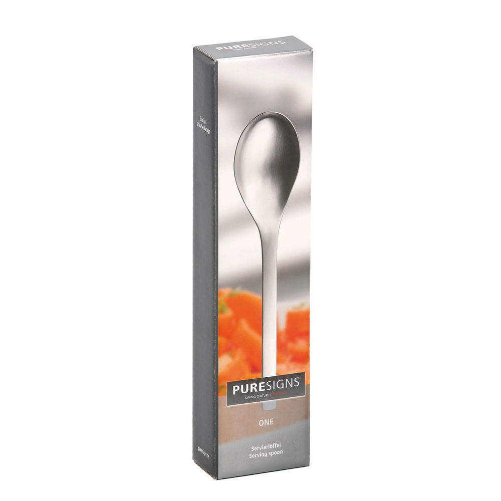 PUR - 3010116 - PureSigns 'Servierlöffel ONE Extra, matt'