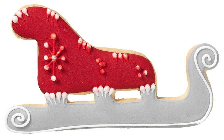 BI191532 - RBV Birkmann, Ausstechform Schlitten 9 cm, Edelstahl