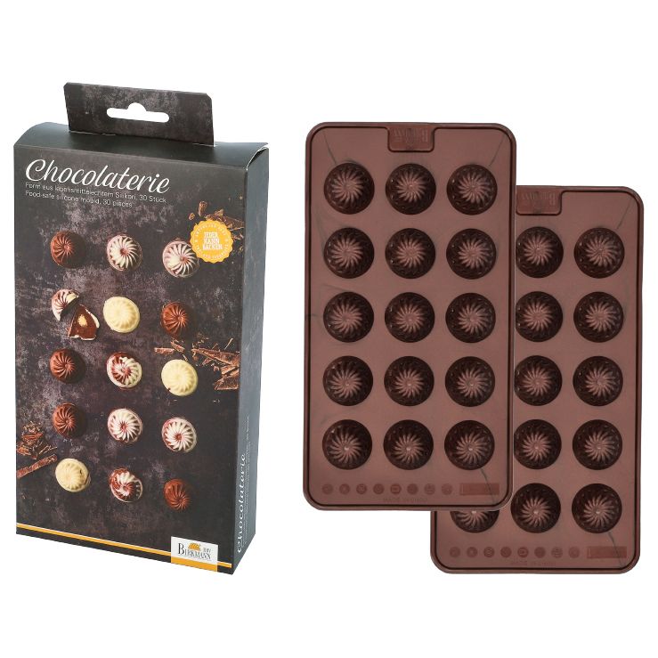 RBV Birkmann 'Chocolaterie Gugelhupf 2-tlg Pralinen- und Schokoladenförmchen'-BI-252783