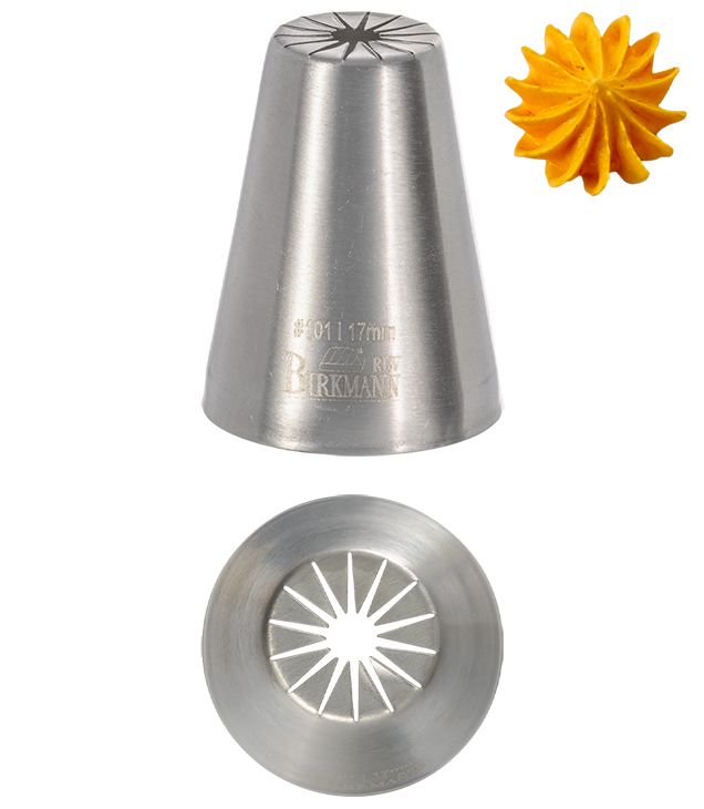 BI411579 - RBV Birkmann 'Designtülle 2 #101 - 17mm Edelstahl'