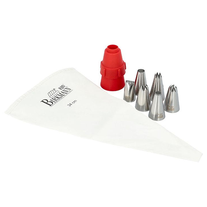 BI - 410879 - RBV Birkmann, Easy Baking Spritzbeutel - Set 8 - tlg.