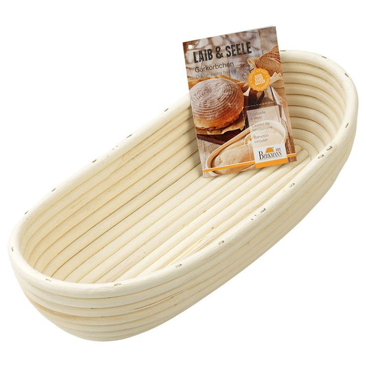 BI208988 - RBV Birkmann, Gärkörbchen länglich 30 x 14 cm H 65cm für Brote bis 1000gr
