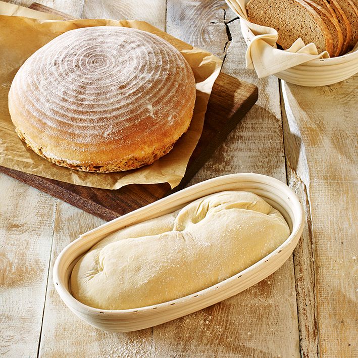 BI208988 - RBV Birkmann, Gärkörbchen länglich 30 x 14 cm H 65cm für Brote bis 1000gr