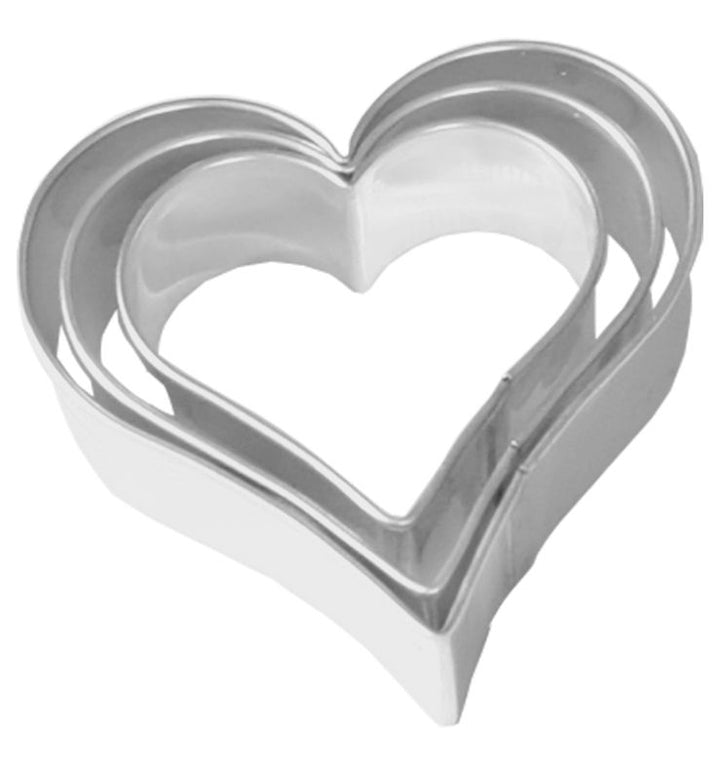 BI196001 - RBV Birkmann, Herz Set 3 - fach Terrase 3; 3,5; 4,5 cm'