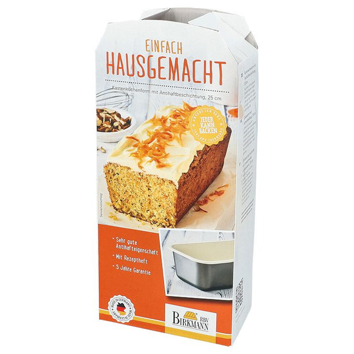 BI - 884113 - RBV Birkmann, Kastenkuchenform 25cm "Einfach Hausgemacht"