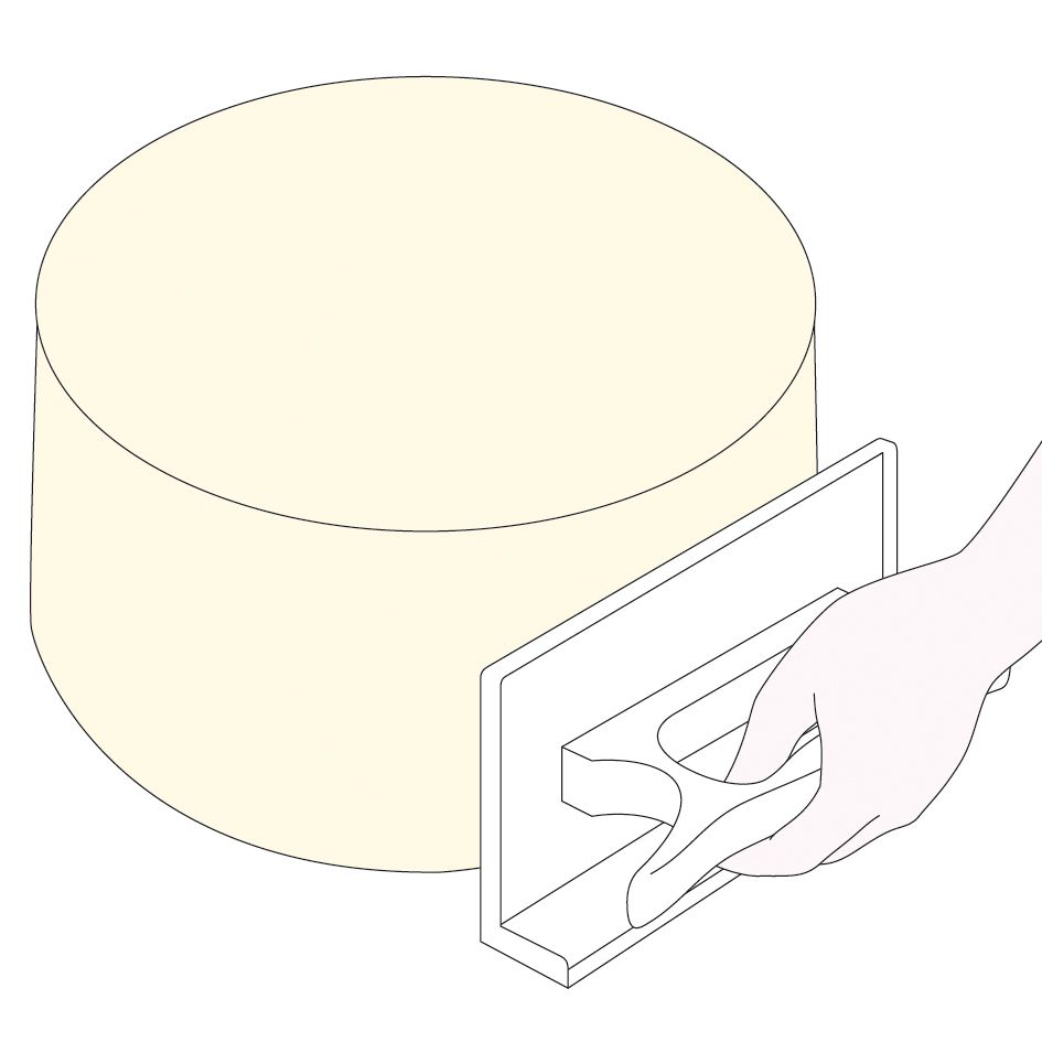 BI443181 - RBV Birkmann, Mr. Glaze Kelly, Fondantglätter