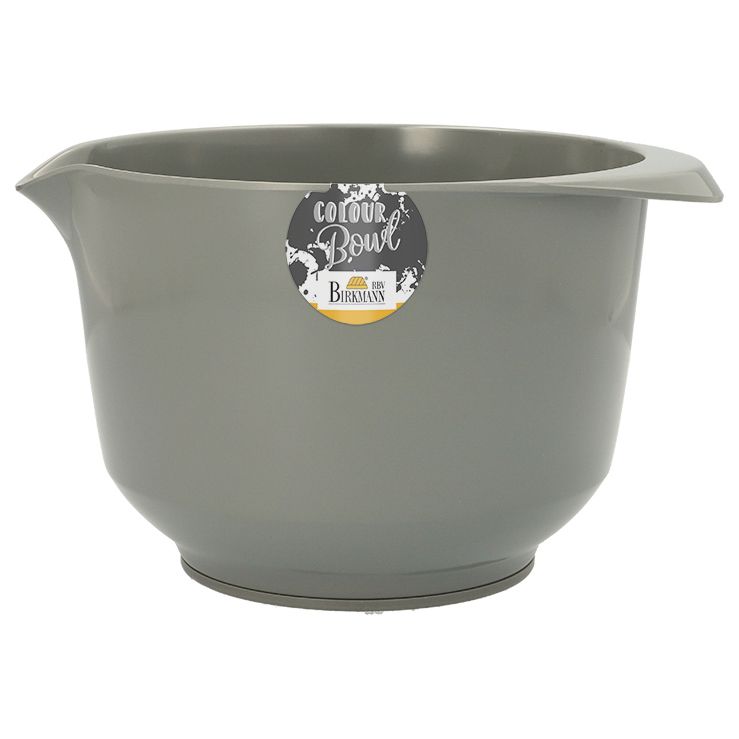 RBV Birkmann, Rühr- und Servierschüssel 2L, grau , "Colour Bowls"-BI708235