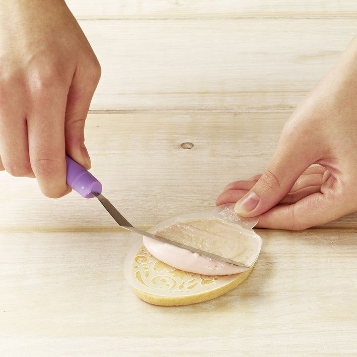 BI146044 - RBV Birkmann, Schablonen Set für Gebäck Herz 7 teilig