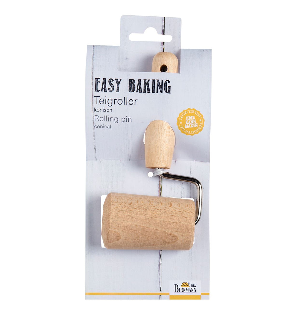 BI340534 - RBV Birkmann, Teigrolle Nudelholz mit Stiel konisch 7 cm ***NEU***