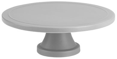 BI - 443679 - RBV Birkmann, Tortenplatte Trend, Keramik, Grau matt Ø 24 cm