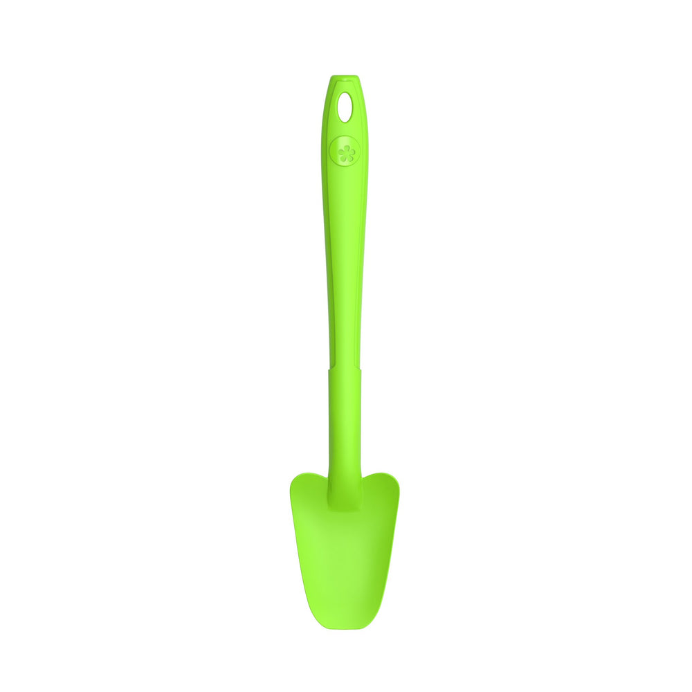 KOBL - 22974.02 - Restelöffel 20cm, KochBlume, Silikon, Edelstahl, limette