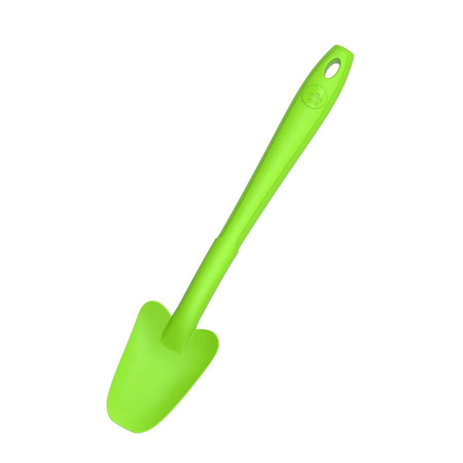 KOBL - 22974.02 - Restelöffel 20cm, KochBlume, Silikon, Edelstahl, limette