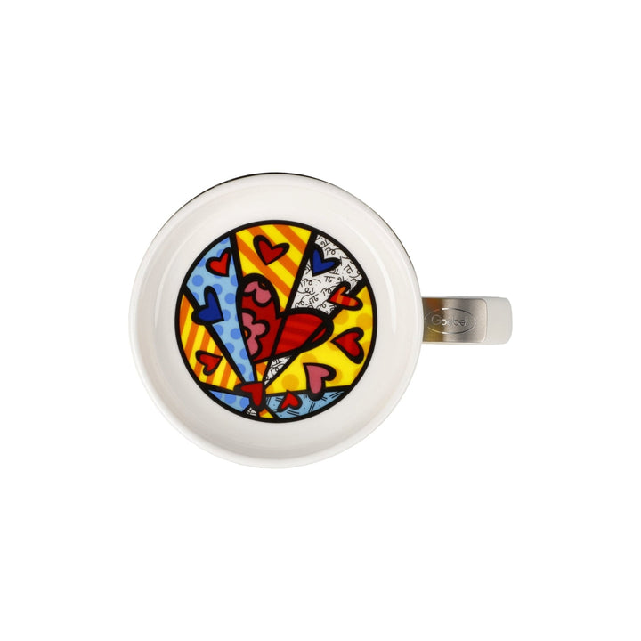 66453221 - Romero Britto - A New Day, Goebel, Teetasse mit Deckel und Sieb, 2024