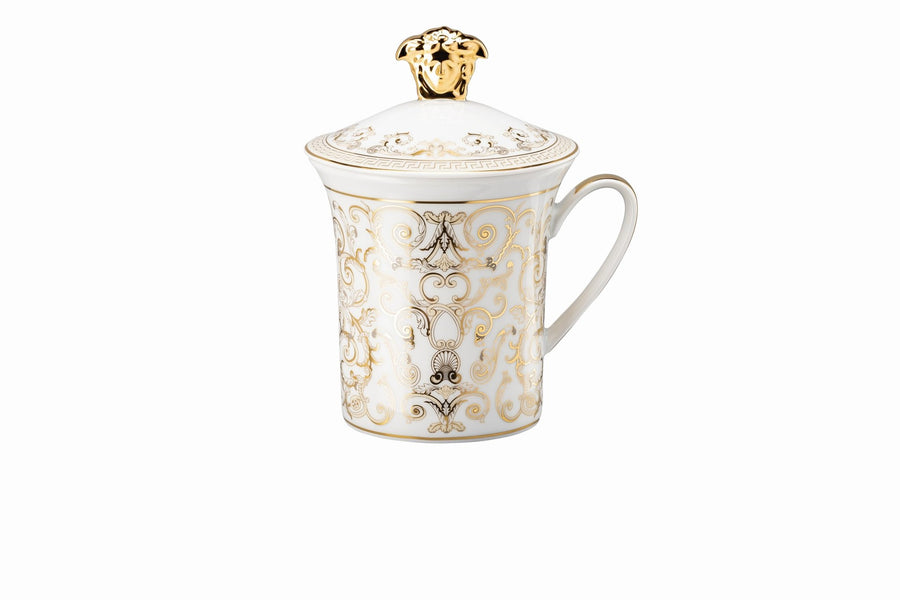 19315 - 403635 - 28700 - Rosenthal Versace 30 Jahre - Becher mit Deckel 'Medusa Gala - 2014'