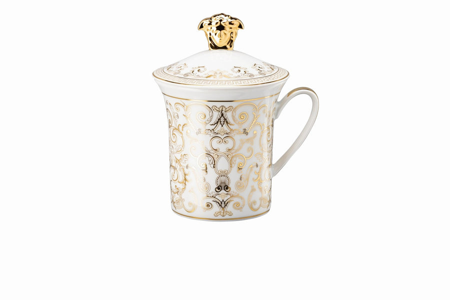 Rosenthal Versace 30 Jahre - Becher mit Deckel 'Medusa Gala - 2014'-19315-403635-28700