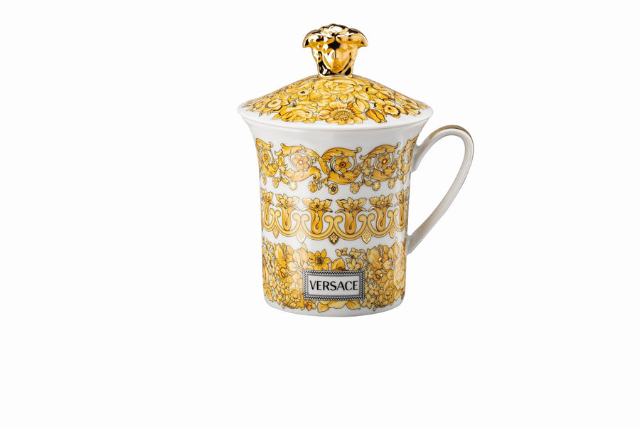 Rosenthal Versace 30 Jahre - Becher mit Deckel 'Medusa Rhapsody - 2019'-19315-403670-28700